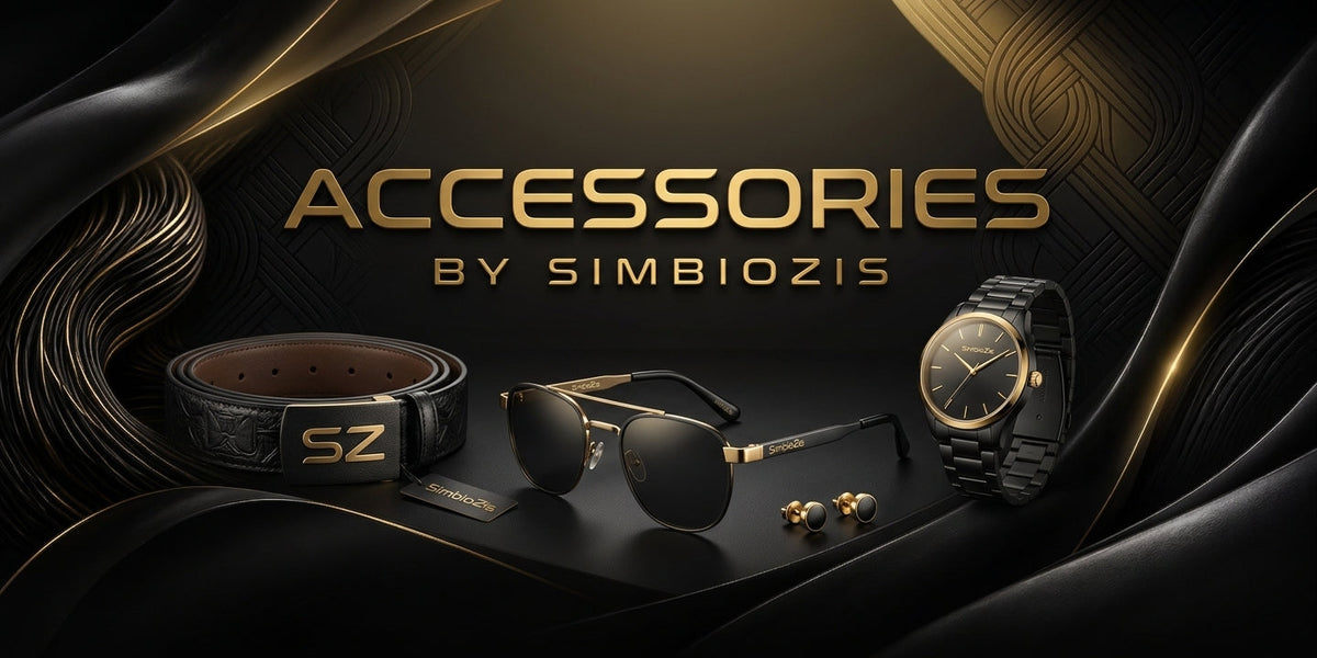 Accessories by SimbioZis — luggage, sunglasses, watch and more